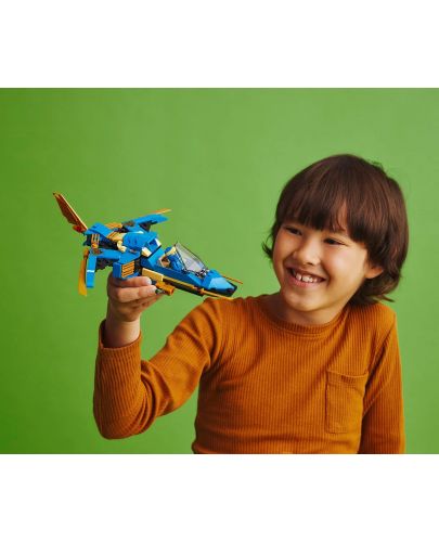 Конструктор LEGO Ninjago - Светкавичният самолет на Джей (71784) - 6