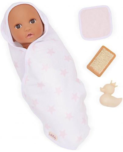 Комплект за куклa Battat Lulla Baby - Принадлежности за баня, Момиче - 3