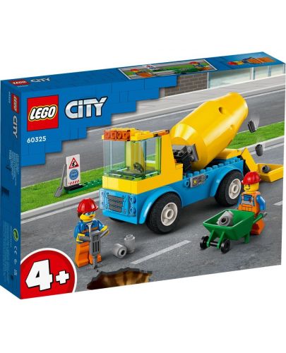 Конструктор Lego City - Бетонобъркачка (60325) - 1
