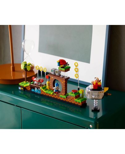 Конструктор Lego Ideas - Соник, Зелена хълмиста зона (21331) - 8