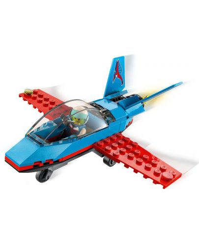Конструктор Lego City - Каскадьорски самолет (60323) - 3