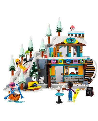 Конструктор LEGO Friends - Ски писта и кафене (41756) - 2