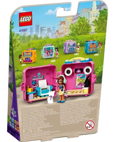 Конструктор Lego Friends - Кубчето за игра на Olivia (41667) - 2