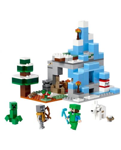 Конструктор LEGO Minecraft - Замръзналите върхове (21243) - 3