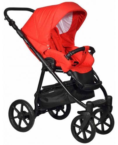Комбинирана детска количка 3в1 Baby Giggle - Broco, червена - 3