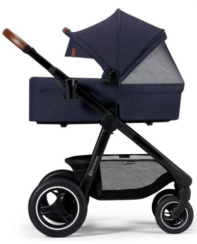 Комбинирана бебешка количка 2 в 1 KinderKraft - Everyday, синя - 3