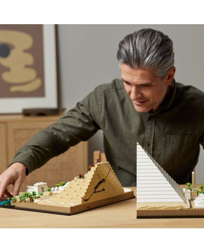 Конструктор Lego Architecture - Голямата пирамида в Гиза (21058) - 4