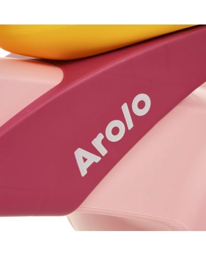 Колело за баланс SNG - Arolo, розово, със звук и светлина - 9