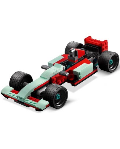 Конструктор LEGO Creator 3 в 1 - Състезателен автомобил (31127) - 6