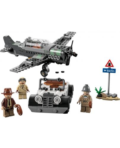Конструктор LEGO Indiana Jones - Преследване с изтребителен самолет (77012) - 3