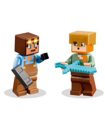 Конструктор LEGO Minecraft - Оръжейната (21252) - 4