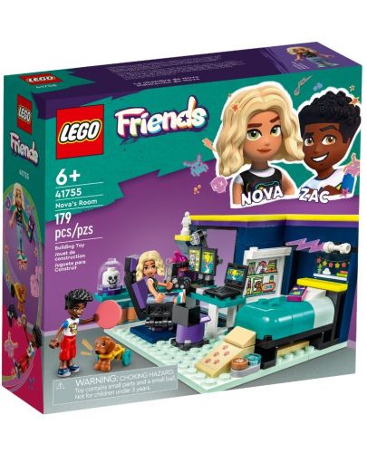 Конструктор LEGO Friends - Стаята на Нова (41755) - 1