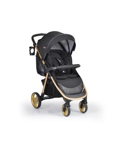 Комбинирана детска количка Cangaroo - Noble 3 в 1, черна - 3