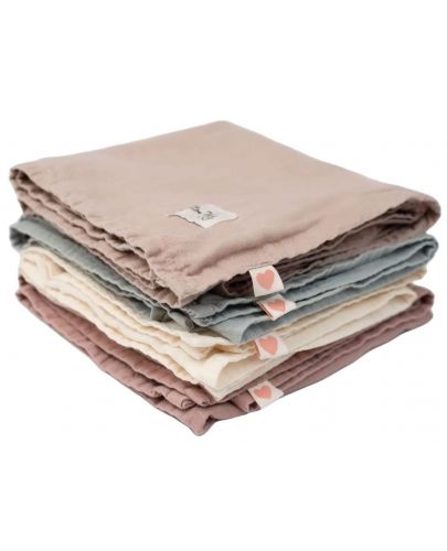 Комплект малки кърпи Cotton Hug - 30 х 30 cm, 4 броя - 3