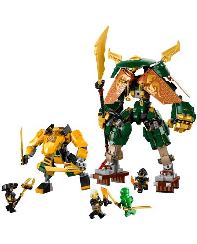 Конструктор LEGO Ninjago - Роботите на Лойд и Арин (71794) - 2
