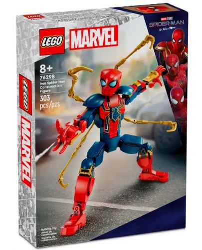 Конструктор LEGO Marvel Super Heroes - Спайдърмен с железна броня (76298) - 1