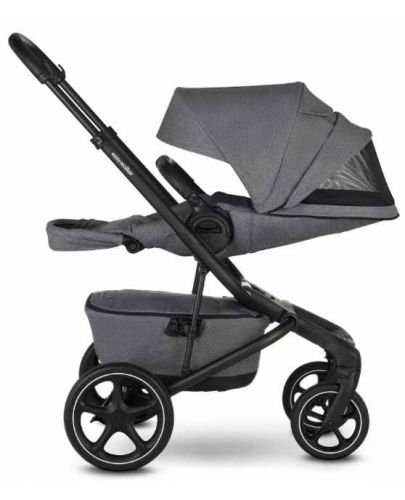 Комбинирана бебешка количка 2 в 1 Easywalker - Jimmey, Iris Grey - 5