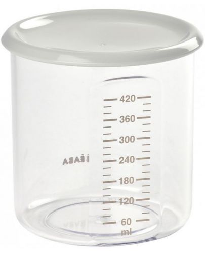 Контейнер за съхранение на храна Beaba - тритан, сив, 500 ml - 1
