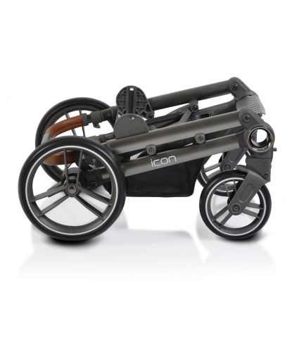 Комбинирана детска количка Cangaroo - Icon 2 в 1, бежова - 9