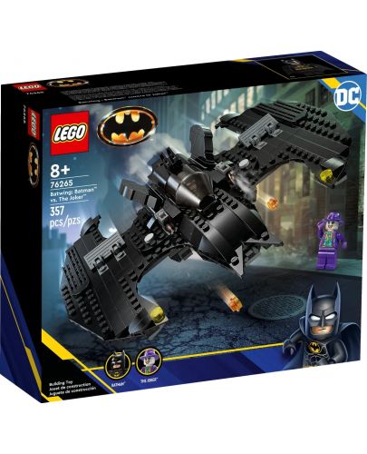 Конструктор LEGO DC Batman - Батсамолет: Батман срещу Жокера (76265) - 1