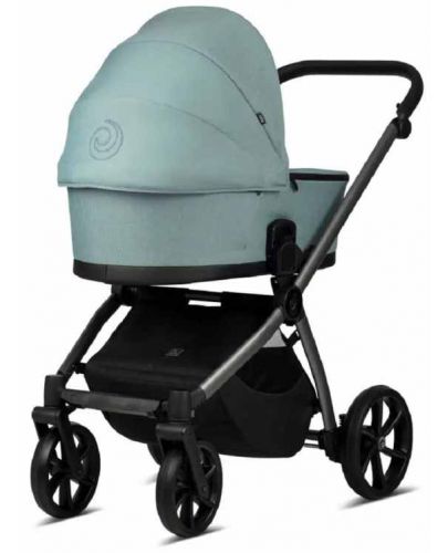Комбинирана бебешка количка 2 в 1 Tutis - Mio Plus, Turquoise - 3