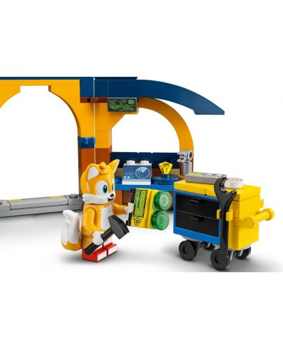 Конструктор LEGO Sonic - Работилницата на Тейлс и самолет Торнадо (76991) - 4