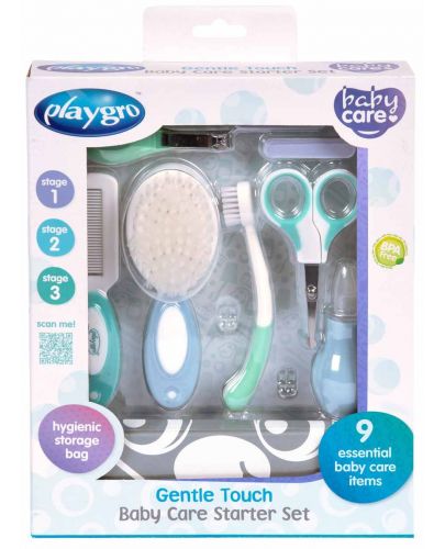 Комплект грижа за бебето Playgro - Gentle Touch - 10