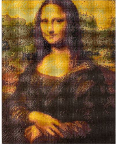 Комплект за рисуване с мъниста Grafix - Мона Лиза - 1