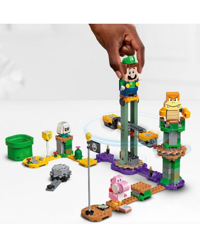 Конструктор Lego Super Mario - Приключения с Luigi начална писта (71387) - 9