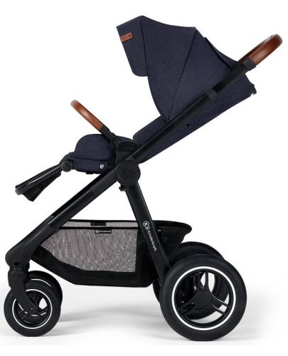Комбинирана бебешка количка 2 в 1 KinderKraft - Everyday, синя - 6
