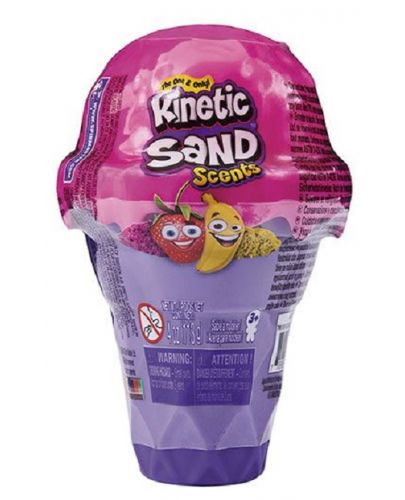 Комплект Spin Master Kinetic Sand - Сладолед с кинетичен пясък, ягода и банан - 1