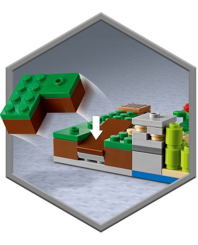 Конструктор Lego Minecraft - Засада на Creeper (21177) - 3