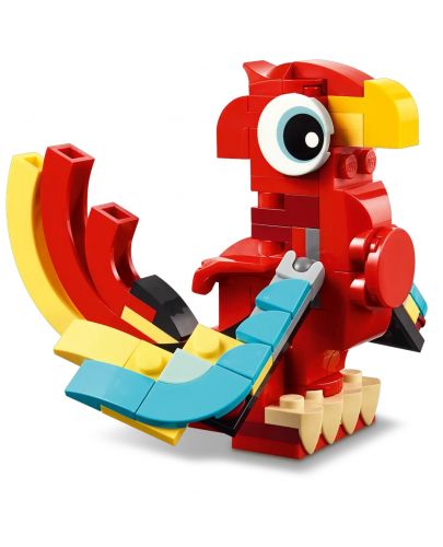 Конструктор LEGO Creator 3 в 1 - Червен дракон (31145) - 4