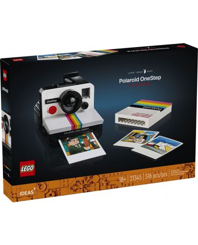 Конструктор LEGO Ideas - Фотоапарат Polaroid OneStep SX-70 (21345) - 1