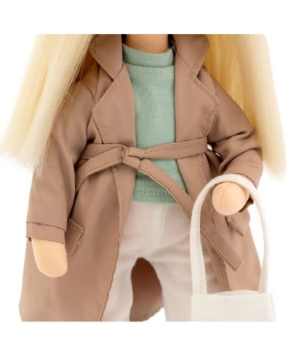Комплект дрехи за кукла Orange Toys Sweet Sisters - Бежов шлифер - 3