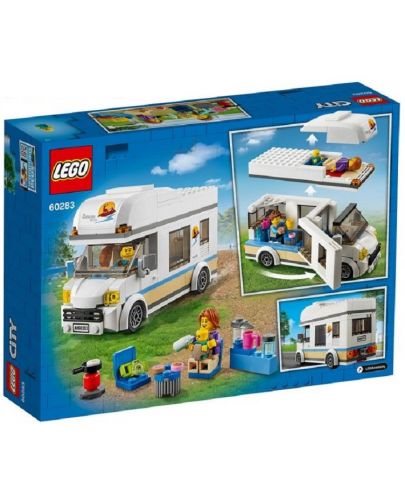 Конструктор Lego City Great Vehicles - Кемпер за ваканция (60283) - 2