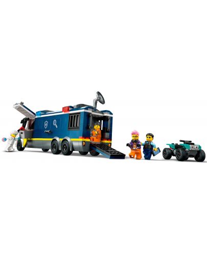 Конструктор LEGO City - Полицейски бус-лаборатория (60418) - 3