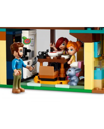 Конструктор LEGO Friends - Фамилните къщи на Оли и Пейсли (42620) - 5