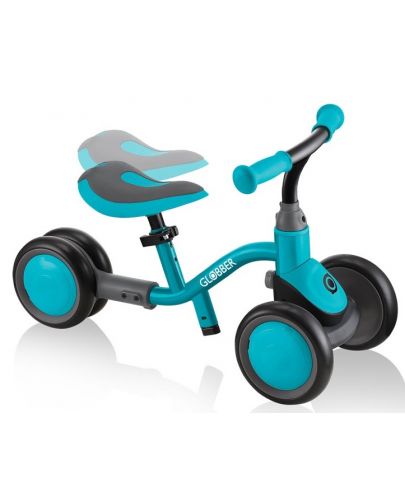 Колело за баланс Globber - Learning bike 3 в 1 Deluxe, синьо/зелено - 5
