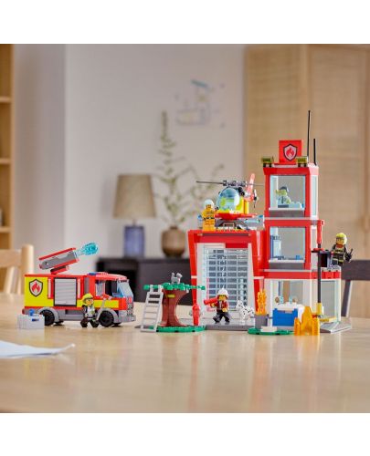 Конструктор Lego City - Пожарникарска станция (60320) - 10