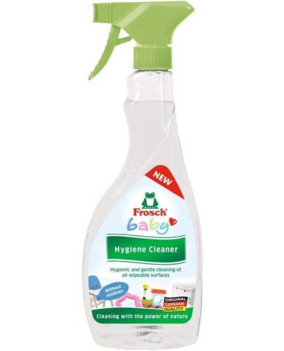 Комплект Frosch - Спрей за почистване, спрей против петна и препарат за миене на съдове - 2
