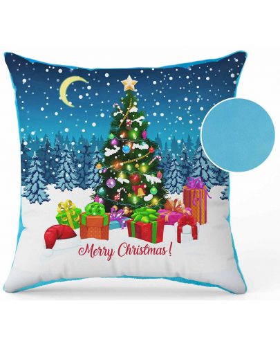 Коледна възглавничка с елха Амек Тойс - Merry Christmas - 1