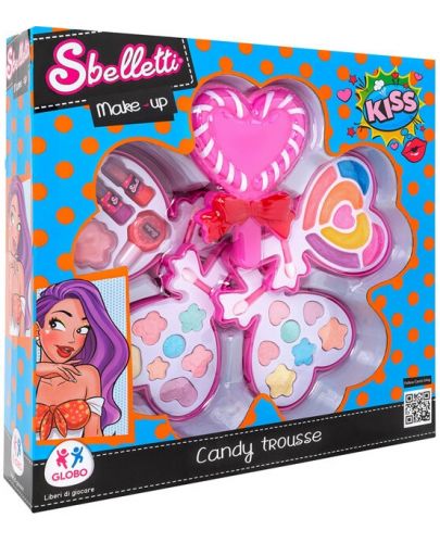 Комплект детски гримове Globo Sbelletti - Lollipop, 4 нива - 1