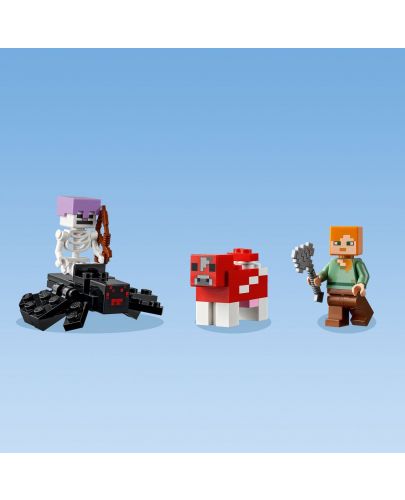 Констуктор Lego Minecraft - Къщата на гъбите (21179) - 7