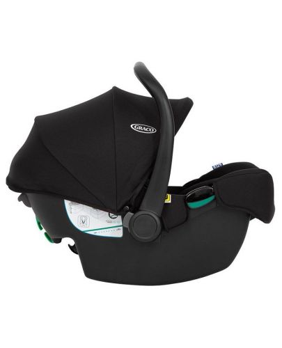 Кошница за кола Graco - Snuglite, i-Size, 40-75 cm, Midnight - 4