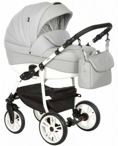 Комбинирана детска количка 3в1 Baby Giggle - Indigo Special, сива - 1
