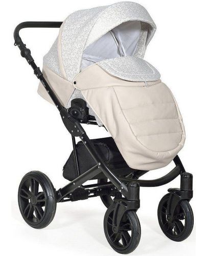 Комбинирана количка Baby Giggle - Mio 3 в 1, бежова - 3
