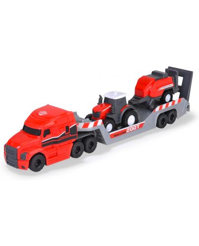 Kомплект Dickie Toys - Транспортен камион с трактор Massey Ferguson - 2