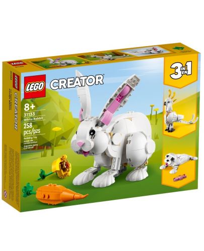Конструктор LEGO Creator - Бяло зайче (31133) - 1
