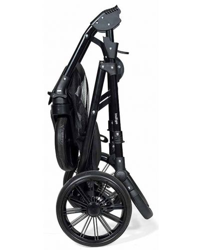 Комбинирана детска количка 2в1 Baby Giggle - Torino, тъмносиня - 7